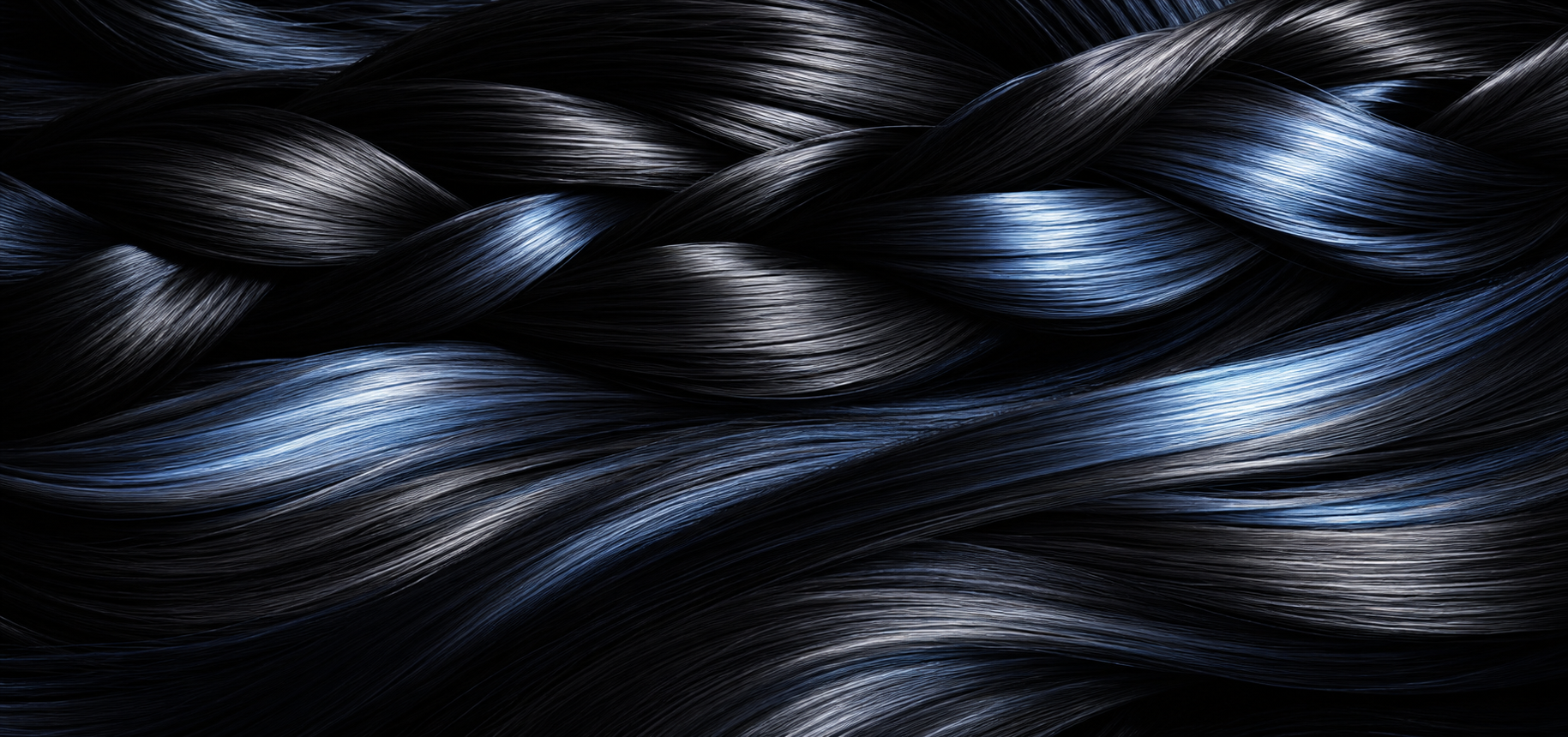 Generated hair texture concept image, not an actual client result